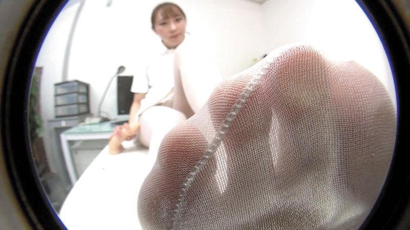 Porn Sluts EVIS-416 Dirty Talk Subjectivity Working Nurse s Stuffy Pantyhose Foot Odor Smell Handjob Treatment Shaking - 2