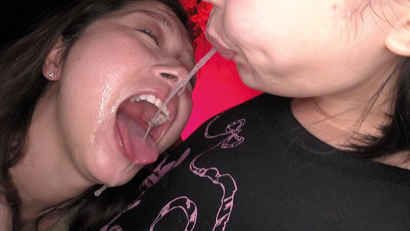 Teenage Girl Porn EVIS-429 Saliva Juice Bukkake Face Licking Lesbian Yqchat - 1