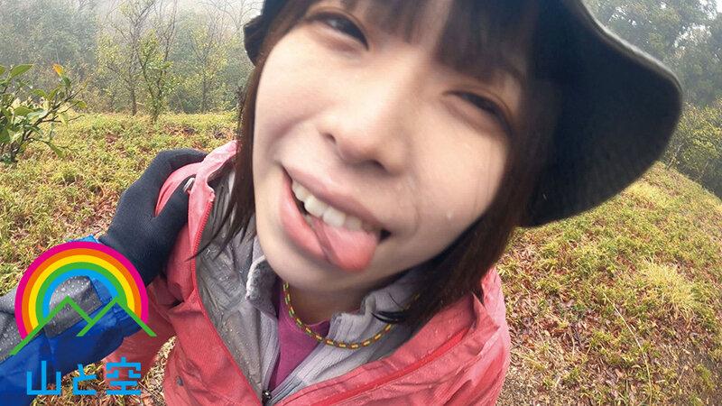Real Amateurs SORA-402 Aokan Seiin Hiking With A Big-breasted JD Mountain Girl Private Sex - 1