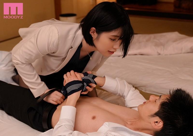 Wild Nympho Boss Conspires To Share A Room With Her Employee On A Business Trip - Pumping Her Wet Pussy Full Of 10 Loads Until Dawn - Reverse Cheating Nozomi Ishihara - 1