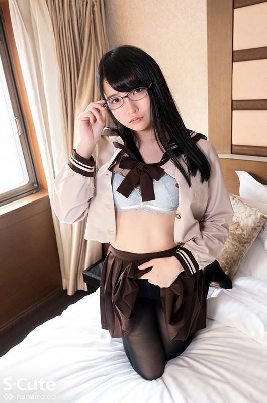 Joi SQTE-309 Aoi Kururugi - Which One Do You Like Better? - Uniform And Black Tights x Office Lady Black Tights - Nsfw Gifs - 1