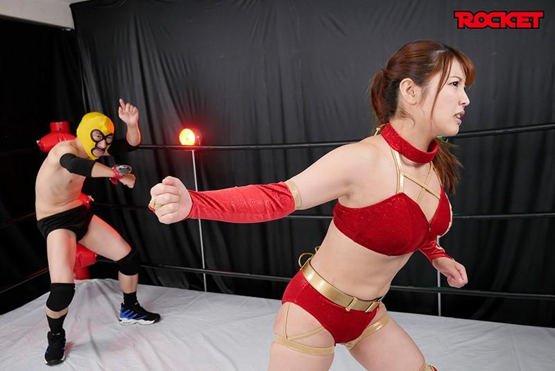 Stop The Clock With Akane, The Colossal Tits Female Wrestler! - 2