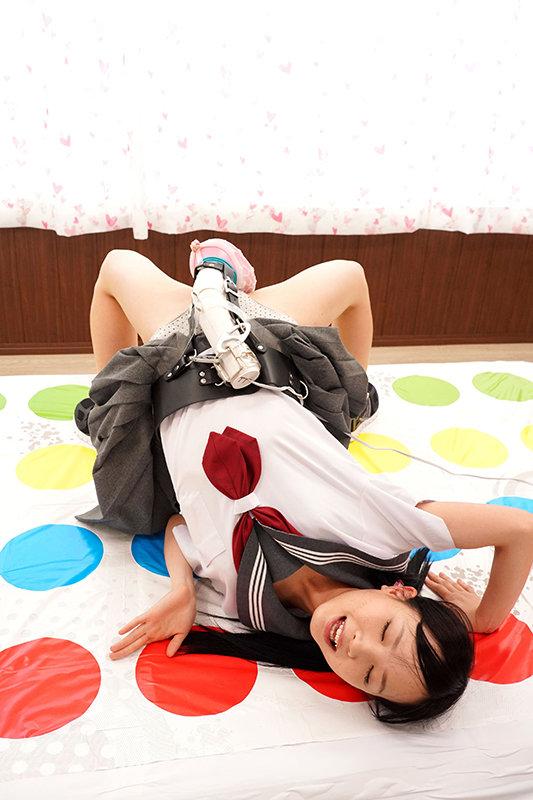 A S********l In Uniform Is Playing Twister With A Big Vibrator Stuck Up Her Cunt! She's Posing In Shame While Her Sensual Pussy Gets Stimulated To Spasmic Orgasmic Ecstasy!! Her First Creampie Orgasmic Fuck Fest!! 2 - 1
