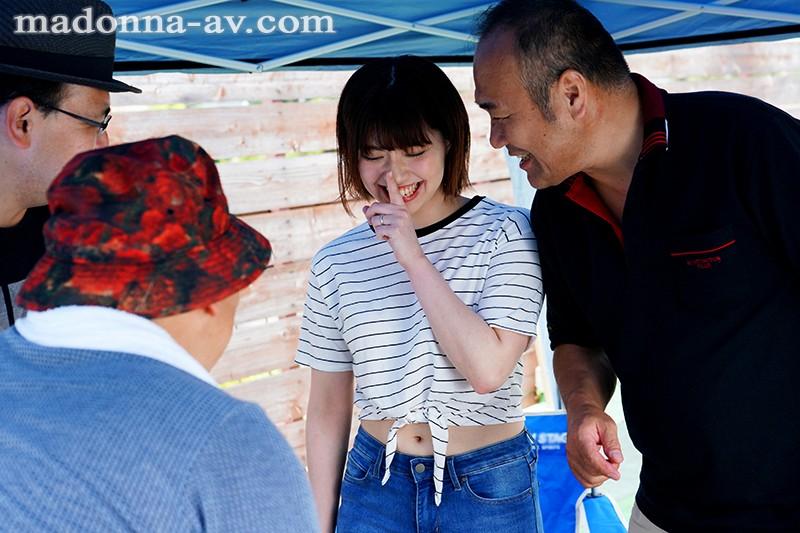 Neighborhood Camp Stimulating NTR Footage Of A Wife Being Creampied In A Tent Nozomi Ishihara - 1