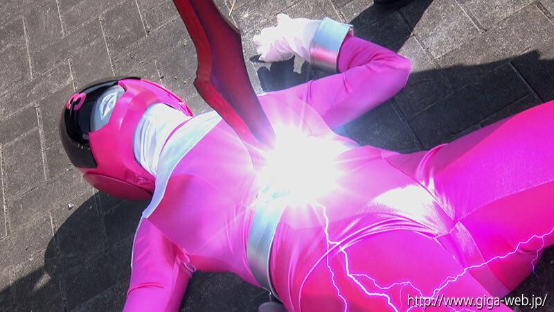 Outdoor GHOV-21 Magnetic Squadron Magna Ranger Magna Pink Betrayal Female Commander Big Japanese Tits - 1
