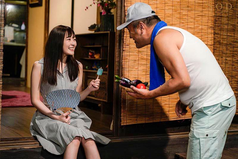 Doggy STARS-277 A Beautiful Girl Returning To Her Hometown Continuously Fucks An Older Man During The Summer Days Hikari Aozora Sextoy - 1