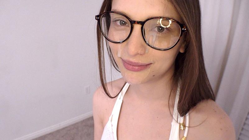 Picking Up Girls In L.A. - Plain Girl In Glasses Wants To Support Her Starving Family, So She Nervously Agreed To Star In Porn Izzy (Age 22) - 1