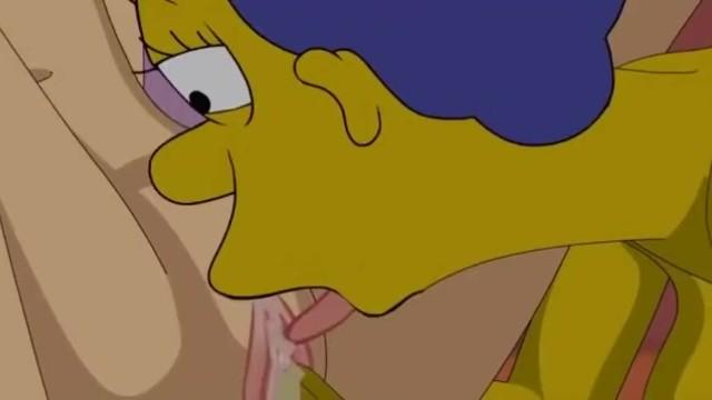 Best Blow Job Lesbian Crossover Marge Simpson and Lois Griffin IwantYou