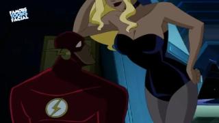Rubdown Justice League Porn Black Canary Fucked in a Flash...