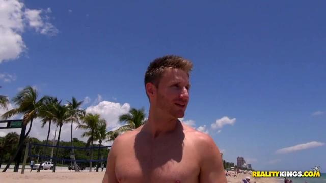 Beach Mom Kendra Lust Sucks and Fucks a Lifeguard's Dick - 2