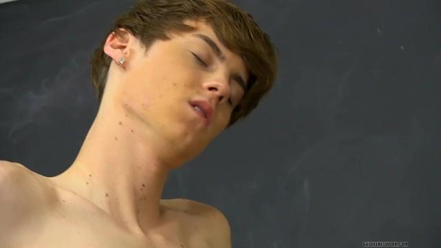 Teenage Two Young Teachers Elijah White and Max Morgan having Sex in Class cFake - 1