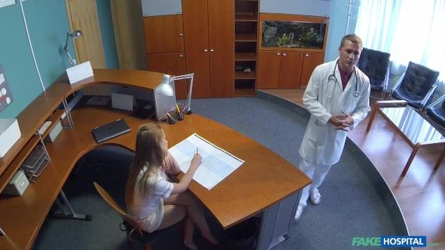 Babe Nurse Alexis Crystal has an Office Fuck Fling with her Doctor Boss - 1