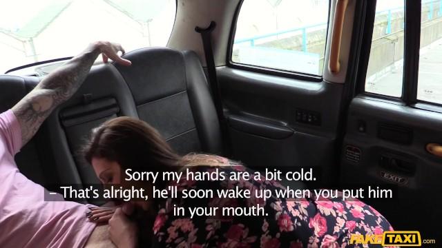 Taxi Driver Drills Young British Girl and Jizz on her Slender Body - 1