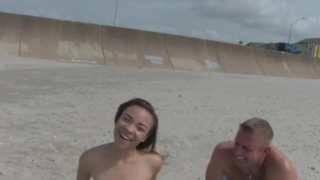 Teen Spring Break Sluts get Picked up & Fucked by Perv in Public. - 2