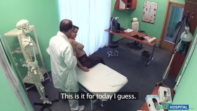 Peludo Doctor Treated his Busty Patient back Pain by Fucking her Pussy Hard Beautiful