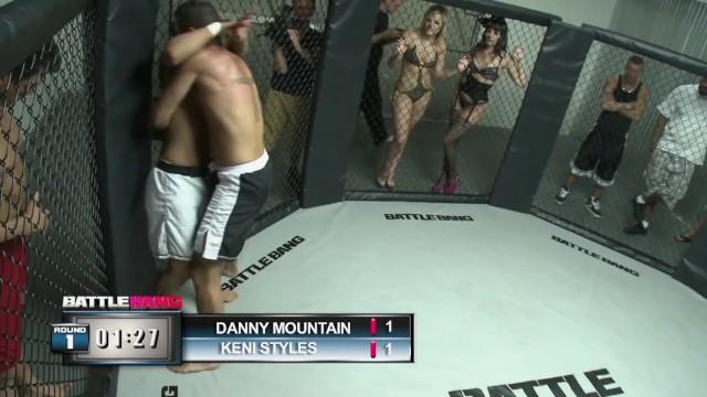 Amazing MMA Fighters Battle to Bang Big Booty Alexis Texas Dildo