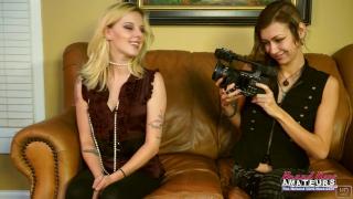 Leaked Beautiful Blonde Amateur Mya Turns Full Slut at Casting Audition Yoga