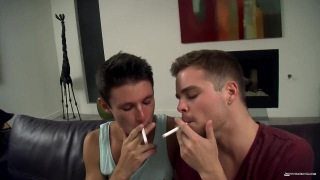 Damon & Dustin Smoke Suck - 1