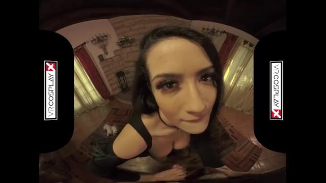 Culonas VRCosplayX.com Sorcerer Katrina Jade Casts a Spell on you to Fuck her in VR White Chick - 1