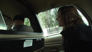 Cam Girl Slutty Fucks her Taxi Cab Driver Freckles