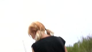 NXTComics Eighteen YO Blonde Slut Gets Fisted & Fucked on the Beach Jacking Off