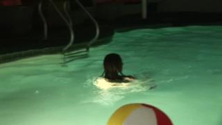 Cheat Eighteen YO Girls get Naked in a Pool Fucked Hard
