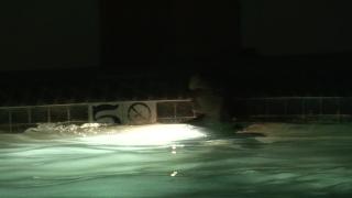 Piroca Eighteen YO Girls get Naked in a Pool Flagra