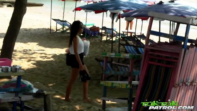 Latinas Wild Thai Barslut Met on Beach Drains White Tourist's Cock ShesFreaky - 2