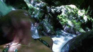 Online Wild Fucking on the Shore of a Waterfall Camera