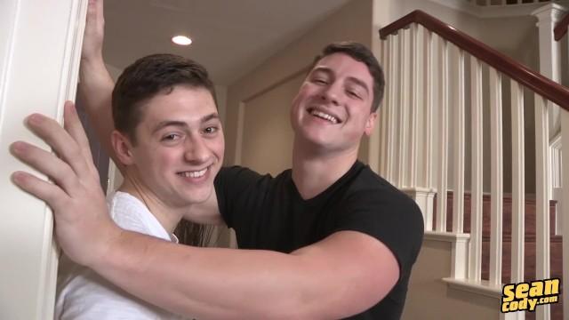 Prostitute Sean Cody - Hot Twink Takes a Big Load up his Ass Blackwoman - 1