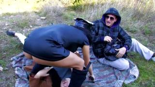Gay Uncut The Police and two Homeless People, who Stop them or Fuck Them? Doggystyle