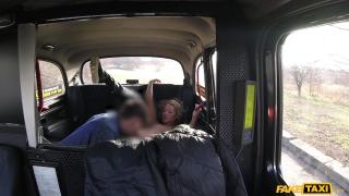 Black Fake Taxi - just a Coat no Underwear Fuck Ball Busting