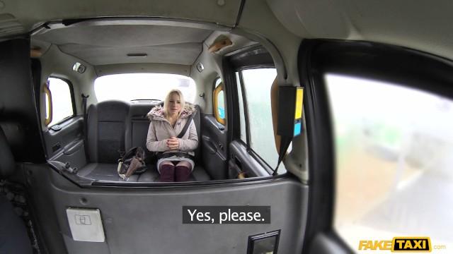 Doggy Style Fake Taxi - Sexy Arse MILF in Knee High Boots Sexy - 2