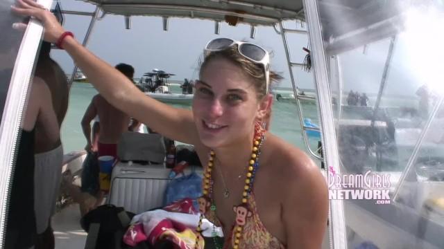 Cum On Face Miami Boat Bash Girls Partying and Flashing Hardcore Free Porn