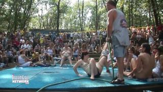 European Amateurs get Totally Naked in Contest at Nudist...