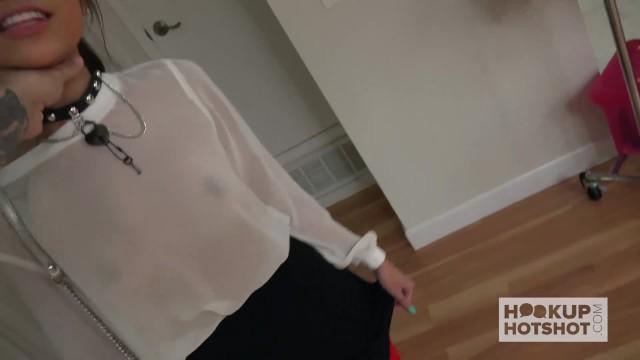 Tine Asian Finds Guy on the Internet to Fuck - 2