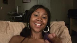 GigPorno Young Bubbly Butt Ebony Teen Play with Toys on Cam NaughtyAmerica