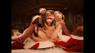 Pool VRBangers.com-Abella Danger and her 7 Sexy Elves Christmas Orgy VR Porn Pervs