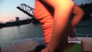 Bhabi Girls Flashing on Sunset Boat Ride Fuck Hard