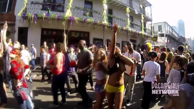 Afternoon Flashing on Bourbon St - 1