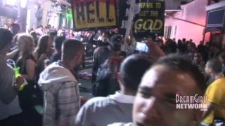 Straight Porn Home Video of Wild Mardi Gras Street Party Pretty