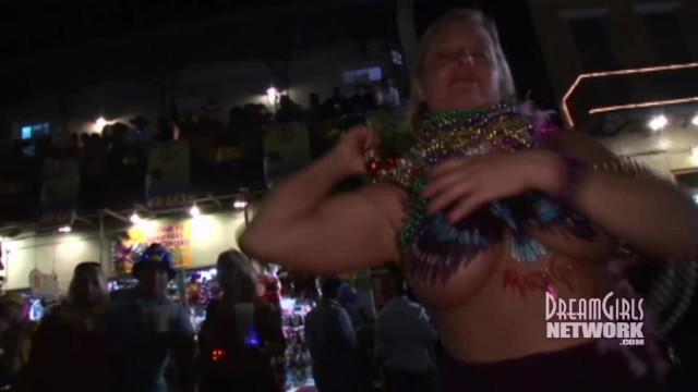 Jesse Jane Home Video of Wild Mardi Gras Street Party Gang