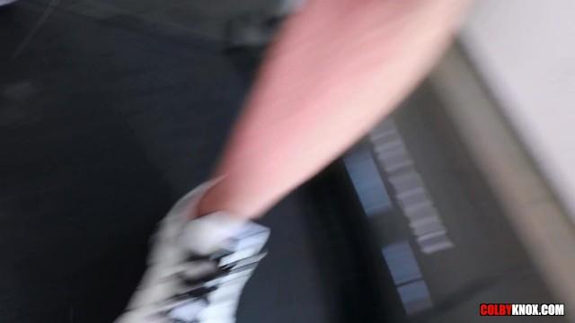 LiveX Colby Chambers and Mickey Knox Fuck Bareback on a Treadmill!!!!! Boob Huge