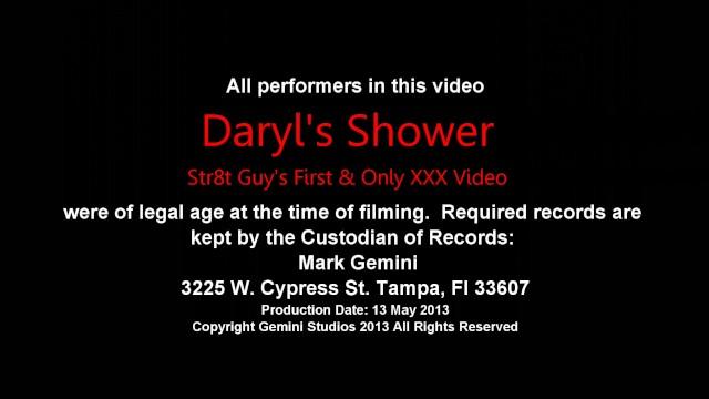 Teenporn Daryl Takes s Shower Showing EVERYTHING BootyTape - 2