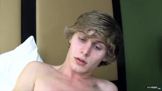 Amateur Hot Twink Cooper Rubbing one out when he is Home alone Pof