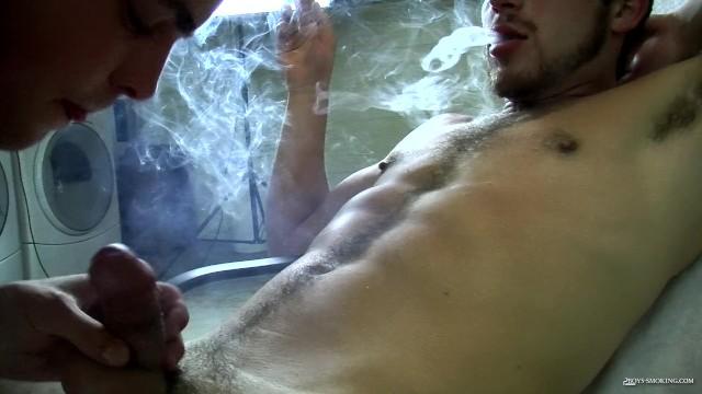 Austin Ried & Dustin Fitch Smoking and Fucking at the same Time - 1