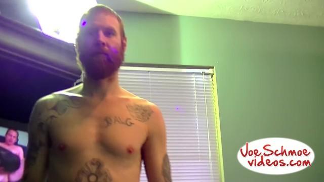 Humiliation Pov Chris had a Blowjob and Cum in his Mouth Throat