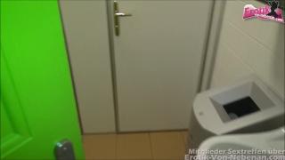 CzechMassage Sex Auf Toilette - Horny School Slut Fucks on the Toilet the Big Cock Vporn