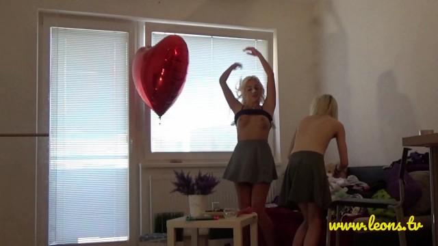 Natural Boobs WHEN BARELY LEGAL FOR ADULT BIZ TINA MEETS DAISY: Leon`s Angels Episode #5 ErosBerry - 1