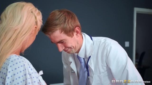 Tan Brazzers - Big Dick Doctor Treats his Blonde Patient Christina Shine Gay Uniform - 2